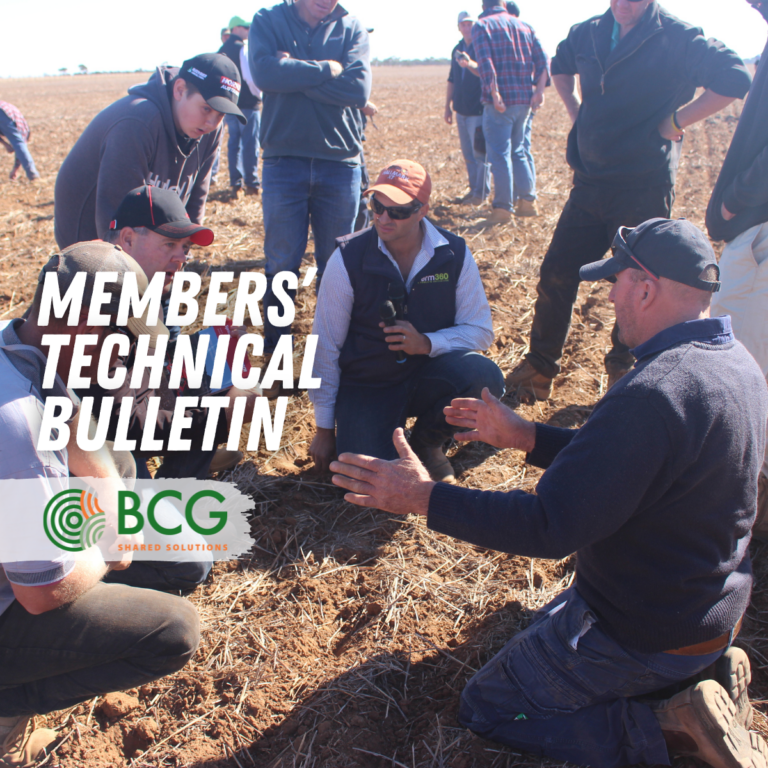Tech Bulletin Technical Bulletin No. 1 - 5.4.2024 | Birchip Cropping Group